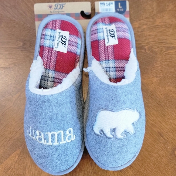 dearfoams Shoes - MAMA BEAR Dearfoam Slippers BNWT